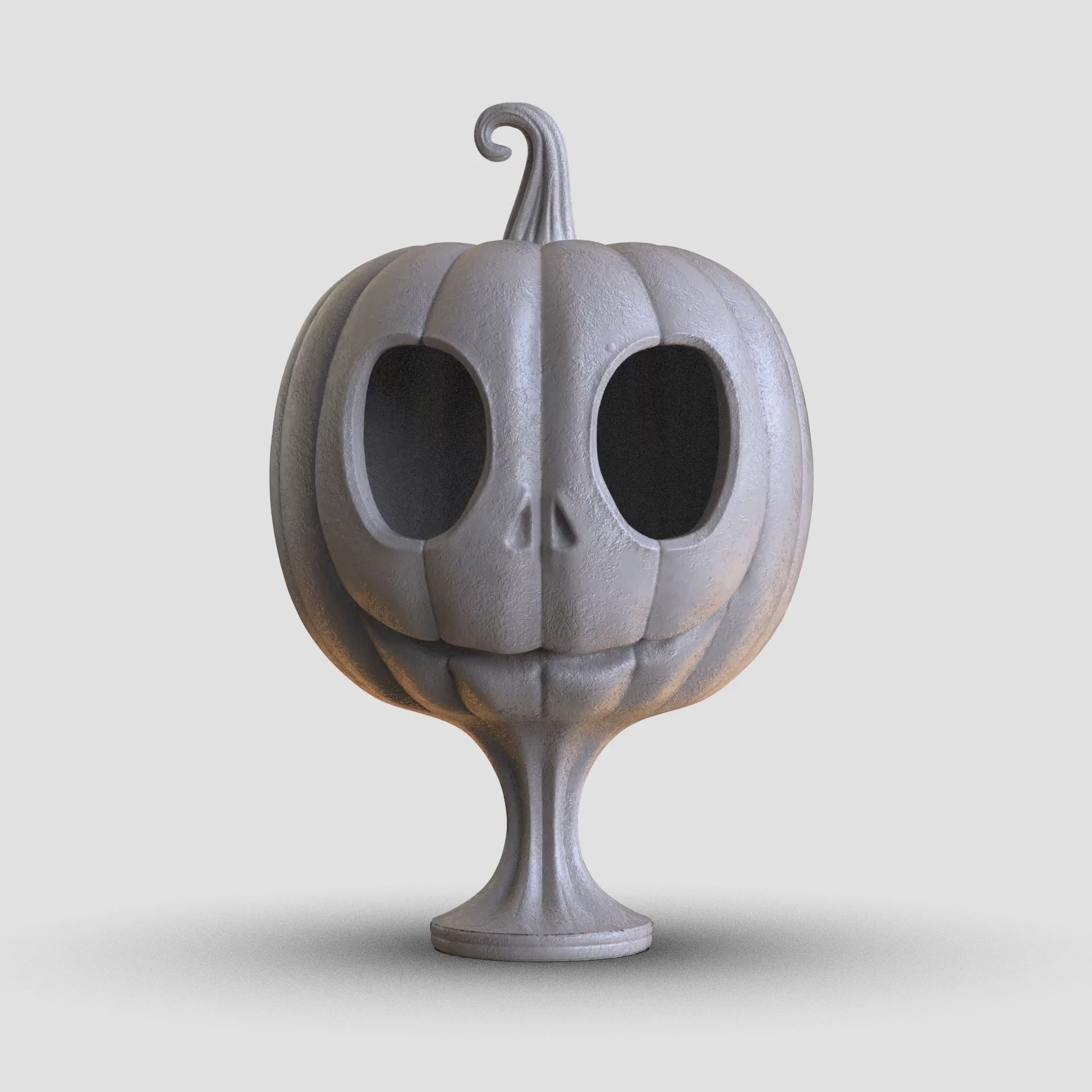 Load video: Pumpkin Decor Bowl with Lid STL - 3D Model