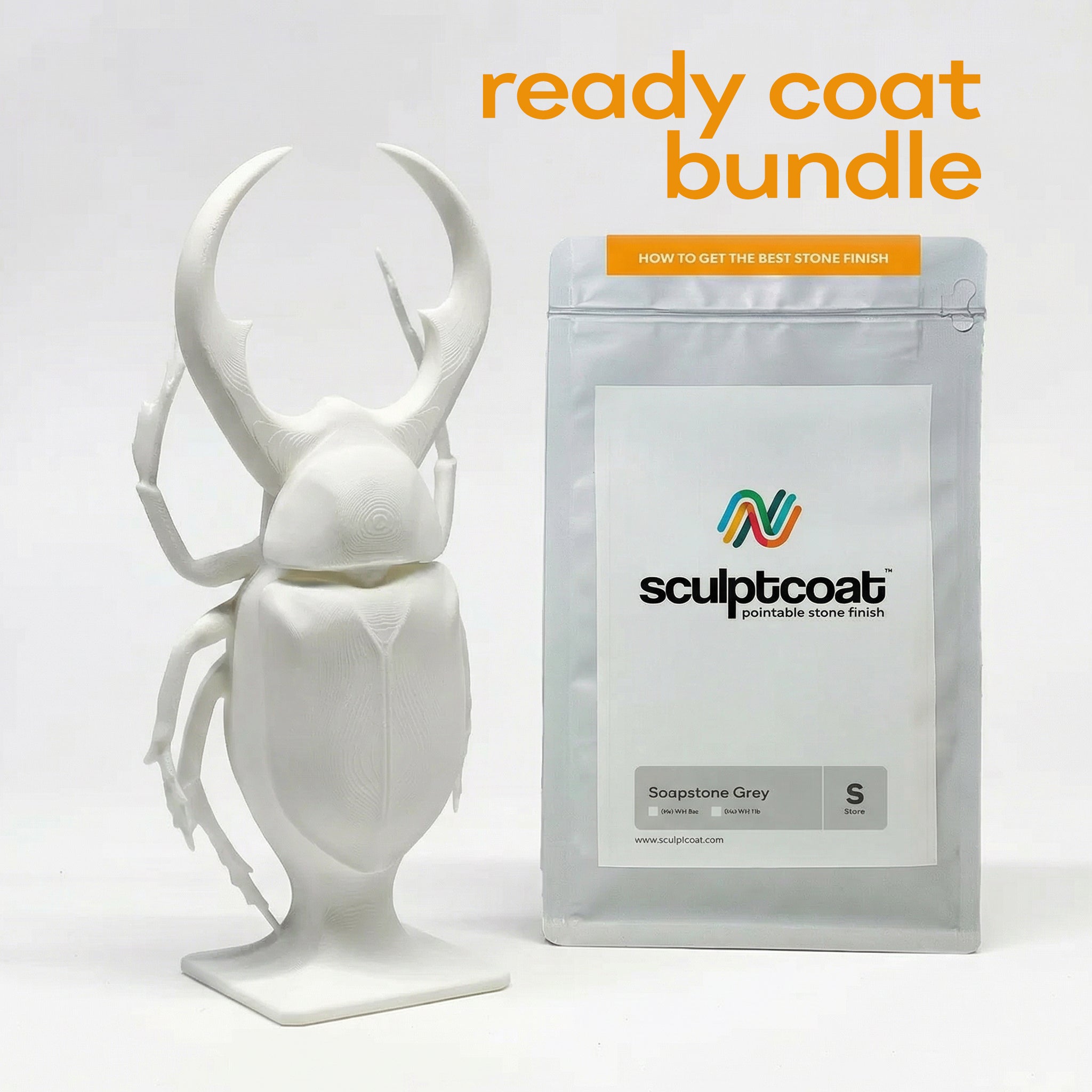 SculptCoat™ Beetle Transformation Kit – Grey Edition